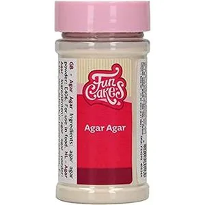 FunCakes Agar Agar: Vegan Gelatin Substitute Vegetable-Based Binding Agent. 50g - product information 2