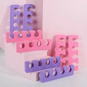 Brushworks Toe Separators (4 Pairs) - Close up of Toe Separators