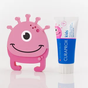 Curaprox Children's Toothpaste Watermelon 60ml - Fresh & Fruity Watermelon Flavoured Toothpaste for Kids 6 Years + Clear Watermelon 60 ml (Pack of 1) - Toothpaste Kids Watermelon