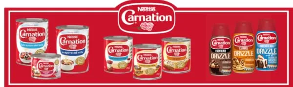 Carnation Drizzle Chocolate 450g - Carnation Header Image