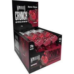 Raspberry Dark Chocolate - Warrior CRUNCH - 12 Bars Raspberry Dark Chocolate 12 Count (Pack of 1) - product information 2