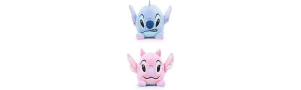 Simba Disney Official Stitch and Angel Reversible Plush toy for kids Stitch Blue pink - product information 1