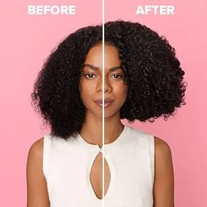 Bellissima Diffon Supreme Hot Air XL Diffuser (3 Air/Temperature Combinations Diffuser and Hairdryer in A Single Tool Ceramic & Argan Oil Technology Voluminous Curls) 770 W UK Plug Diffon Supreme XL Diffuser Black/Gold - Before & After