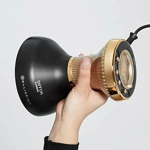 Bellissima Diffon Supreme Hot Air XL Diffuser (3 Air/Temperature Combinations Diffuser and Hairdryer in A Single Tool Ceramic & Argan Oil Technology Voluminous Curls) 770 W UK Plug Diffon Supreme XL Diffuser Black/Gold - Bellissima Diffon