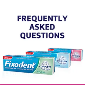 Fixodent Adhesive Cream Original 47g - Frequently Asked Questions