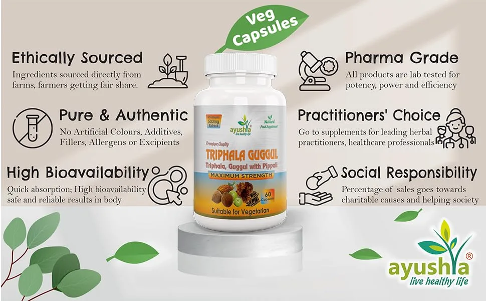 Triphala Guggul Capsule - Triphala Guggul Capsule