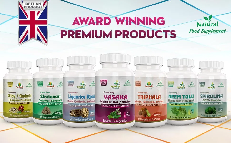 Ayushya Vasaka (Adulsa) Capsule 60 Capsules Natural - Vasaka Capsule