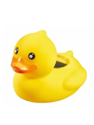 TFA Dostmann Duck Bath Thermometer 30.2031.07 Rubber Duck Plastic Yellow 6 x 3 x 15 cm - DUCKY Digital Bath Thermometer, Item No. : 30.2031.07