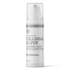 Nature's Greatest Secret All Natural Premium Quality Antibacterial Colloidal Silver Foaming Soap Handfoam 60ml - FOAMING HAND SOAP