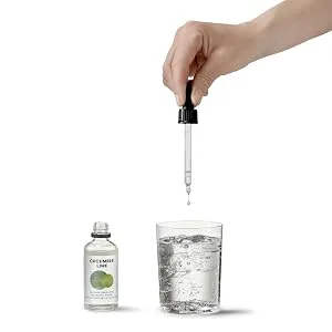 Aarke Flavour Drops for Sparkling Water Cucumber Lime Flavour 50ml - product information 3