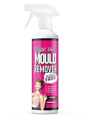 Wipe Out - Mould & Mildew Remover - Powerful Bleach Free Formula - 500ml - Wipeout - Mould & Mildew Remover - 500ml