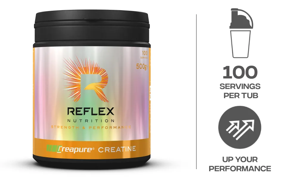 Reflex Nutrition Creapure Creatine Powder Suitable For Vegans (500g) - Creatine;Creapure Creatine;Creapure Creatine capsules;Creapure Creatine supplement;Creapure Creatine