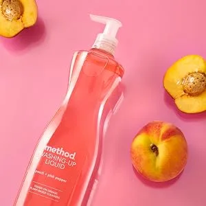 Method Floor Cleaner Lemon Ginger 739 ml - washing up liquid, method, dish, cleaning, kitchen, peach, method cleaning