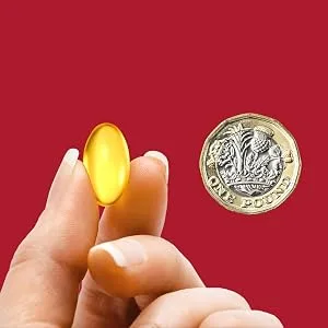 Seven Seas Cod Liver Oil Tablets With Omega-3 Fish Oil One A Day 60 Capsules EPA & DHA With High Strength Vitamin D & A 60 Count (Pack of 1) Cod Liver Oil Regular - Designed for easy consumption.