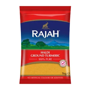 Rajah Haldi 100g - Spices indian spices Rajah Spices Chilli powder coriander powder garam masala