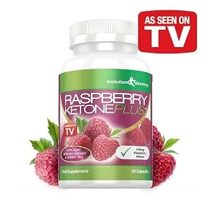 Raspberry Ketone Plus - (60 Capsules) as seen on TV by Evolution Slimming - product information 5