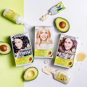 Garnier Nutrisse Ultra Color Permanent Hair Dye Intense Colour For All Hair Types 6.60 Fiery Red - New Nutrisse
