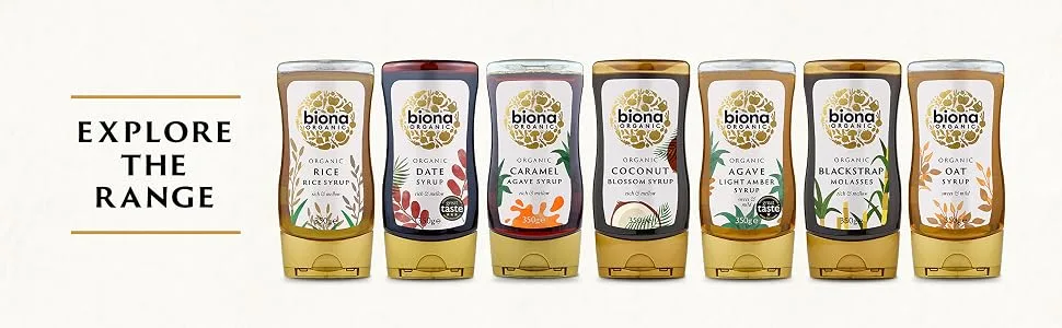 Biona Maple Agave Syrup Organic 350g - Explore the range