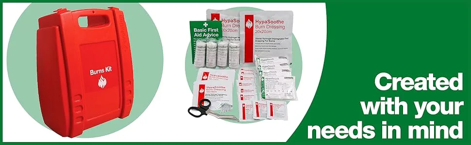 Evolution HypaSoothe Burns Kit Small - Fully Stocked - Burns Kit and Refill Product Banner