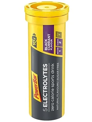 Powerbar 5 Electrolytes Pink Grapefruit 12x10Tabs - Effervescent tabs providing the electrolytes + 75 mg caffeine - electrolytes