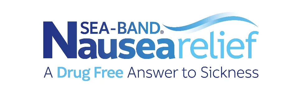 Sea-Band Motion Sickness and Nausea Relief Acupressure Wristband - Adult (Black) 1 Pair - Background