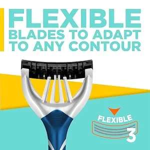 WILKINSON SWORD - Xtreme 3 For Men | Ultimate Comfort | 4 x Disposable Razors 4 Count (Pack of 1) - flexible 3 blade razor