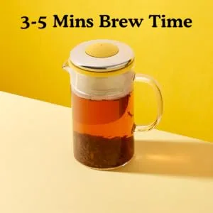 Brew Tea Co - English Breakfast - Strong and Malty - 113g Loose Leaf Tea 113 g (Pack of 1) - 3-5 mins brew time
