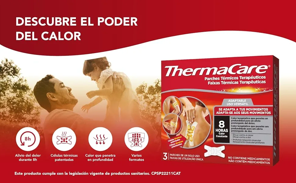 THERMACARE Adaptable 3 Unidades - product information 2