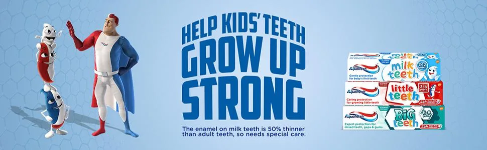 Aquafresh Big Teeth 6-8 Years Kids Toothpaste 50 ml - product information 1