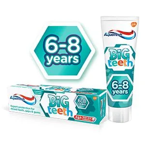 Aquafresh Big Teeth 6-8 Years Kids Toothpaste 50 ml - product information 7
