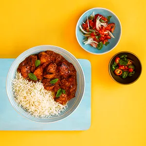 Tilda Microwave Lime & Coriander Basmati Rice 250g Single - chicken tikka masala