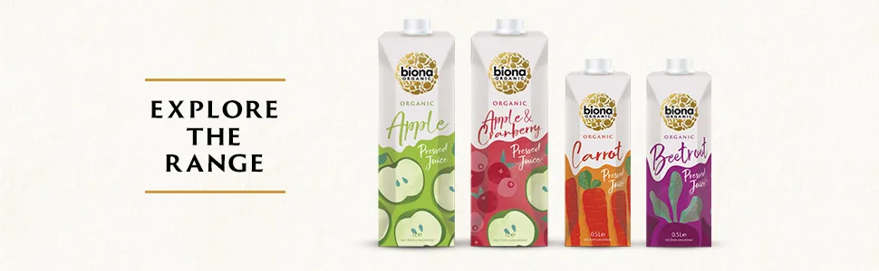 Biona Organic Pressed Apple Juice 1 Litre - Explore the range