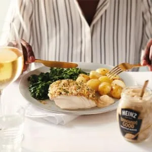 Heinz Seriously Good Light Mayonnaise 400 ml - Heinz [Seriously] Good Baked Cod with Lemon & Herb Crumb