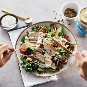 Heinz Seriously Good Light Mayonnaise 400 ml - Heinz [Seriously] Good Chicken Mayo Salad
