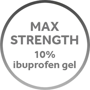Nurofen Joint & Back Pain Relief Max Strength 10% Gel Ibuprofen 40g - Nurofen