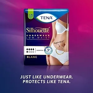 TENA Discreet Extra Plus 96 Incontinence Pads (16 X 6 Packs) Individually Wrapped Women With Medium To Heavy Bladder Weakness Incontinence And Unpredictable Leaks 96 Count (Pack of 1) - product information 4
