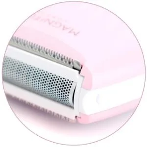 Magnitone GoBare! Rechargeable Waterproof Compact Mini Lady Shaver for Legs Underarms and Bikini Line (Pink) - product information 5