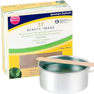 Beauty Image Camomile Hot Wax On a Pot - Aloe Vera