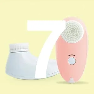 Magnitone London First Step Compact Cleansing Brush Pink - product information 3