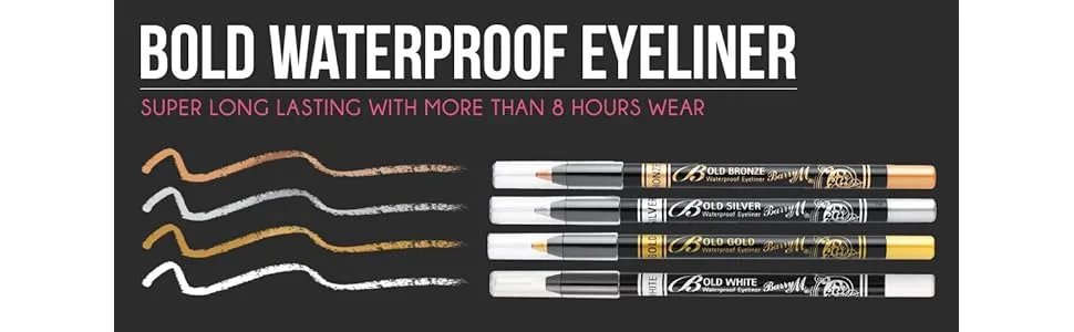 Barry M Cosmetics Bold Waterproof Eyeliner Brown Bold Black 1.0 g (Pack of 1) - product information 1