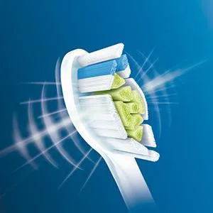 Philips Sonicare W2 Optimal White (was DiamondClean) interchangeable sonic brush heads HX6064/12 4-pack Standard size Click-on BrushSync mode pairing White 4 Count (Pack of 1) - product information 3