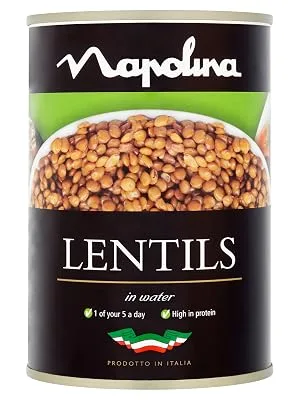 Napolina Lentils in Water 400g - Napolina Lentil