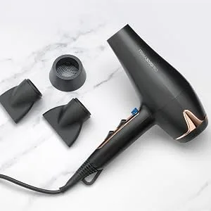 Diva Pro Styling Prima 3000 Pro Dryer 2200 W Professional Hairdryer with Ionic Conditioning Gold Black With Gold Highlights Single - gold