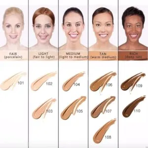 Glamza PHOERA Foundation Concealer Makeup Full Coverage Matte Brighten Long Lasting UK (109 MOCHA) - product information 5