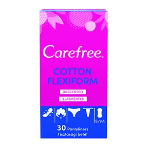 Carefree Cotton Feel Normal panty liners 56 Count (Pack of 1) 56 count (Pack of 1) Cotton Feel Normal - carefree flexiform