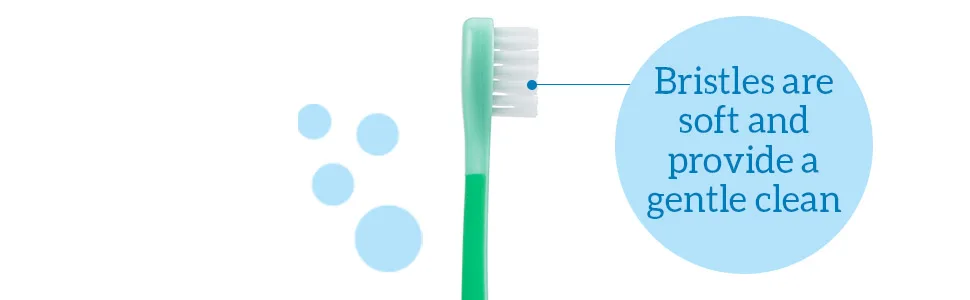 Dr. Brown's Crocodile Toddler Toothbrush Green Green Crocodile - croc 2