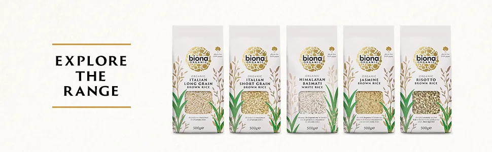 Biona Organic Basmati Brown Rice 1 kg - Biona Organic Basmati Brown Rice