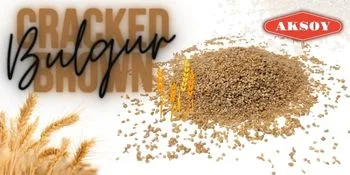 Aksoy Brown Bulgur Wheat 5KG 5.0 Kilograms - aksoy bulgur - brown coarse