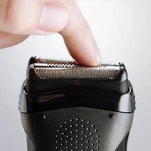 Braun Series 3 Electric Shaver For Men with Precision Beard Trimmer UK 2 Pin Plug 300 Black Razor Rated Which Great Value - SensoFoil Blades
