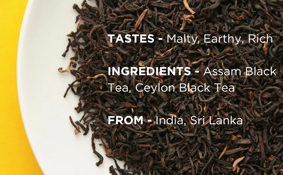 Brew Tea Co - English Breakfast Loose Leaf Tea - Strong and Malty - 226g 226 g (Pack of 1) - English breakfast